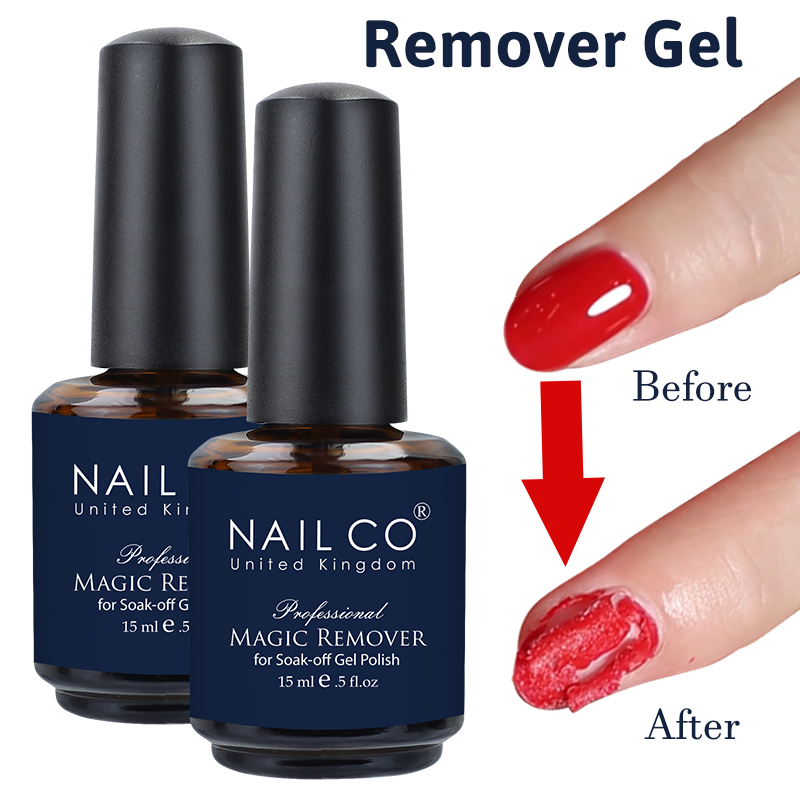 Nail Art Gel - NAILCO น้ำยาล้างเล็บเจล 15 มล. น้ำยาล้างเล็บเจล UV