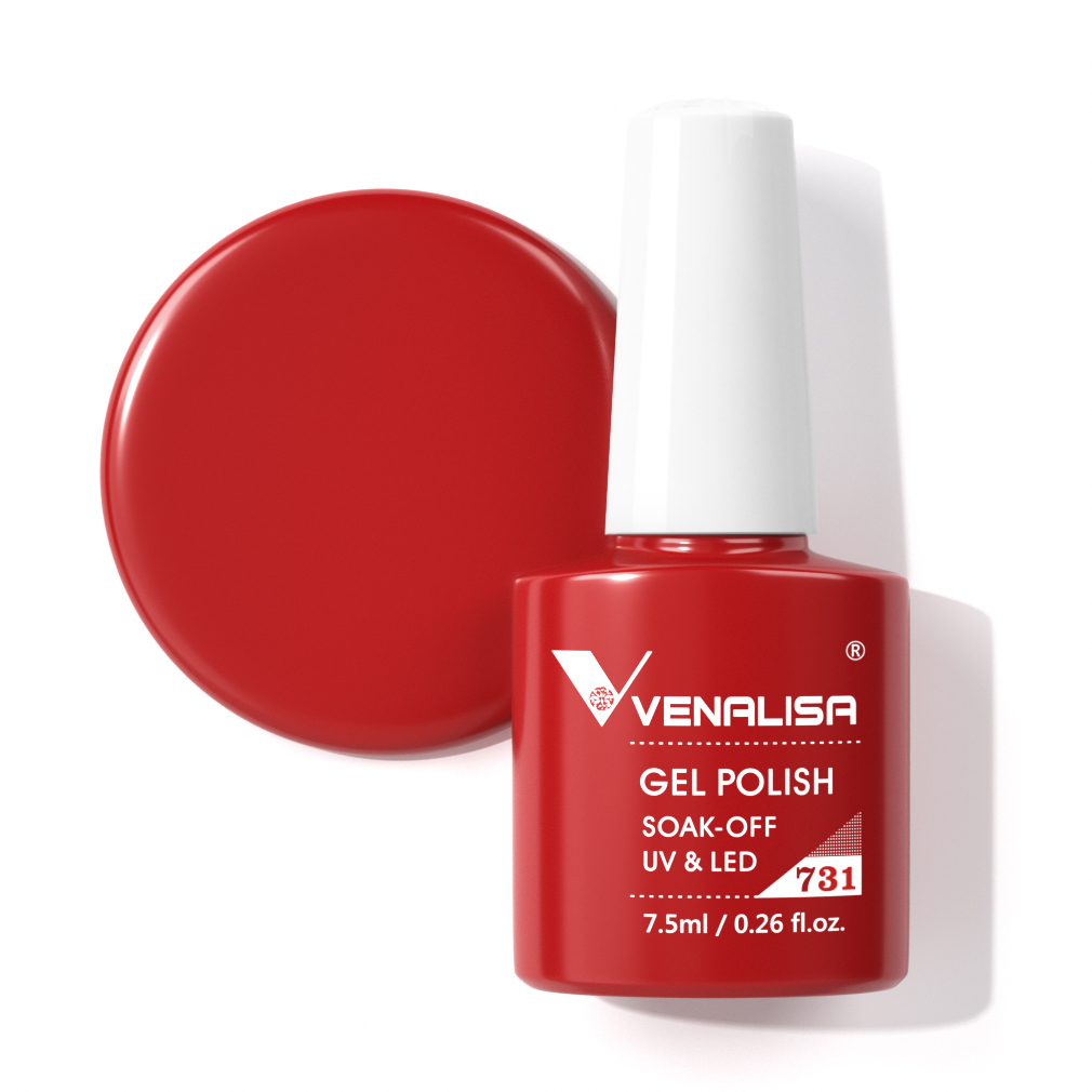 Nail Art Violet - Venalisa VIP3 กึ่งถาวรความงามเจลเล็บ Top Coat Nowipe