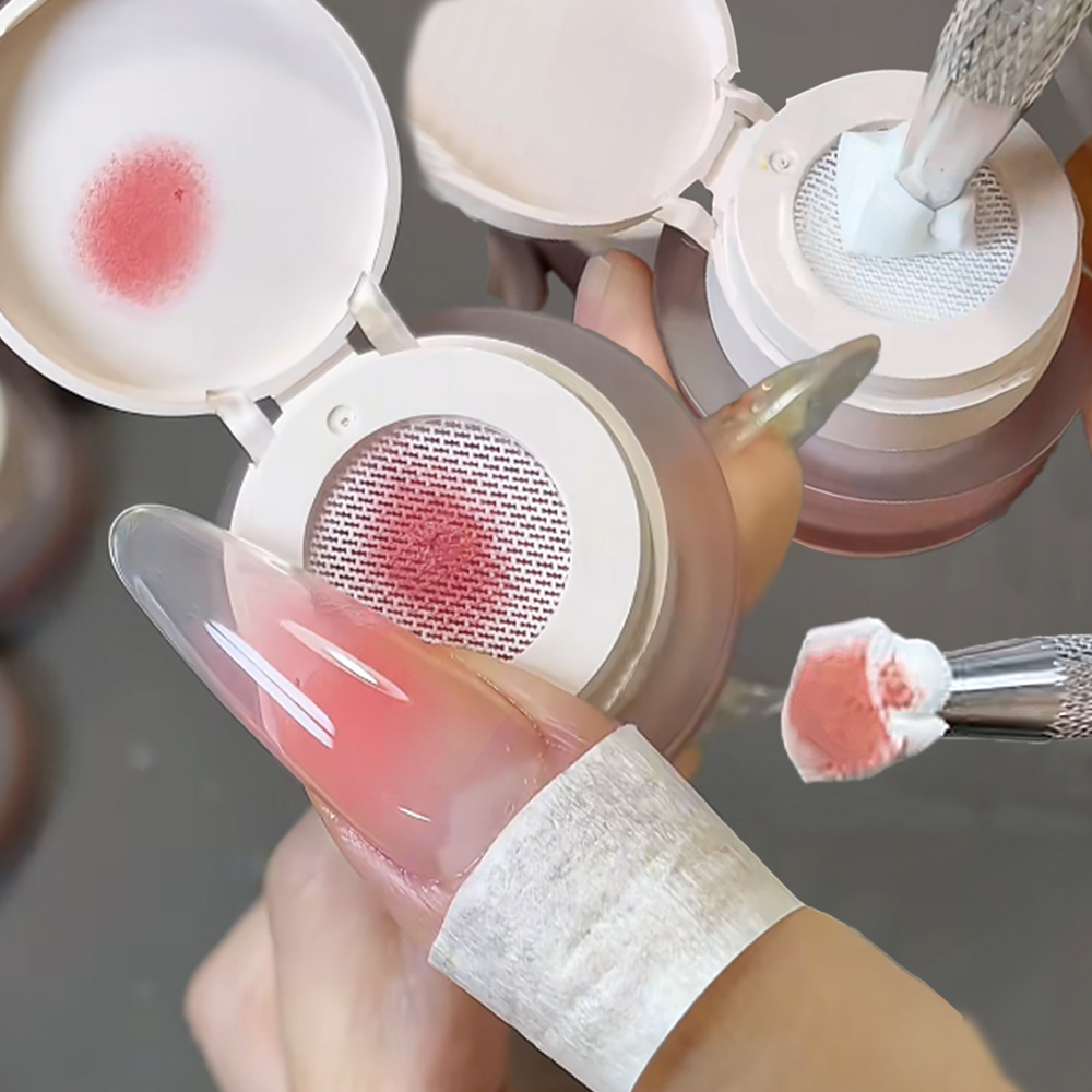 เจลทาเล็บแบบคุชชั่นสีดำขาวไล่เ - Nail Art Ombre Pink บทวิจารณ์และราคา