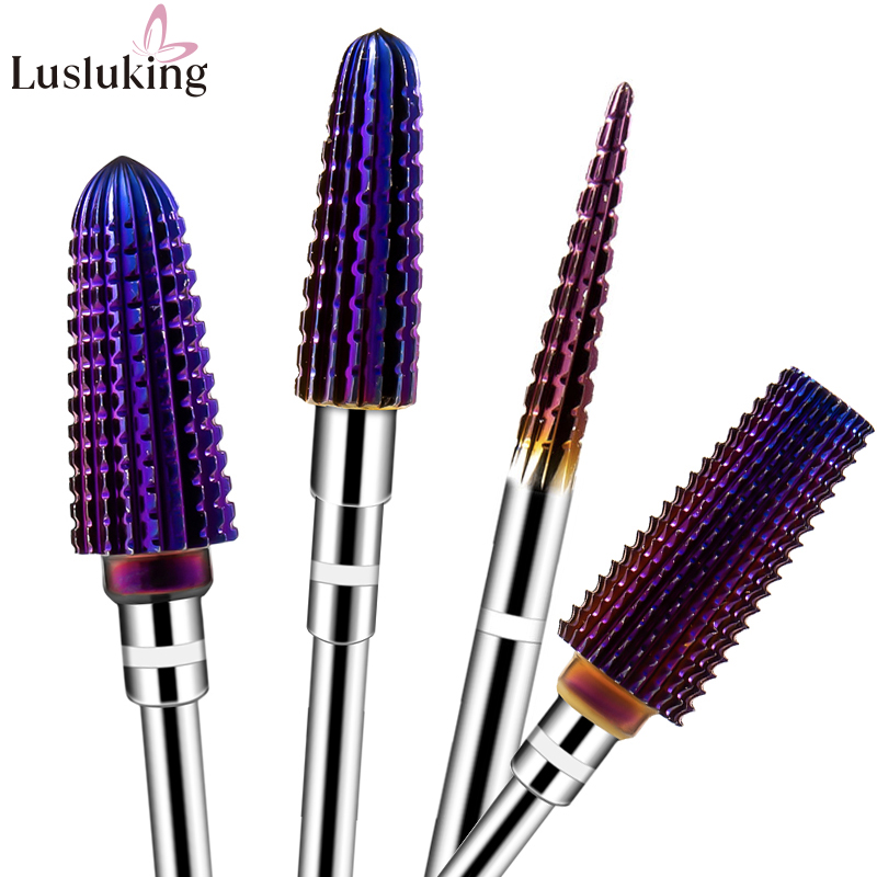 1/4pcs Conical สีม่วง Pro ทังส - Nail Art Violet บทวิจารณ์และราคา