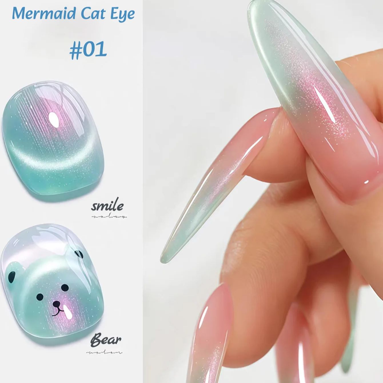 1 ชิ้น ZH ยาทาเล็บเจลตาแมวประด - Nail Art Violet บทวิจารณ์และราคา