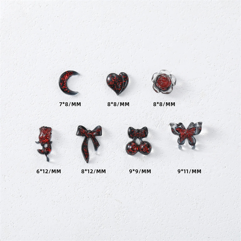 50ชิ้นอุปกรณ์เล็บแวมไพร์ผสมริบ - Nail Art Vampire บทวิจารณ์และราคา