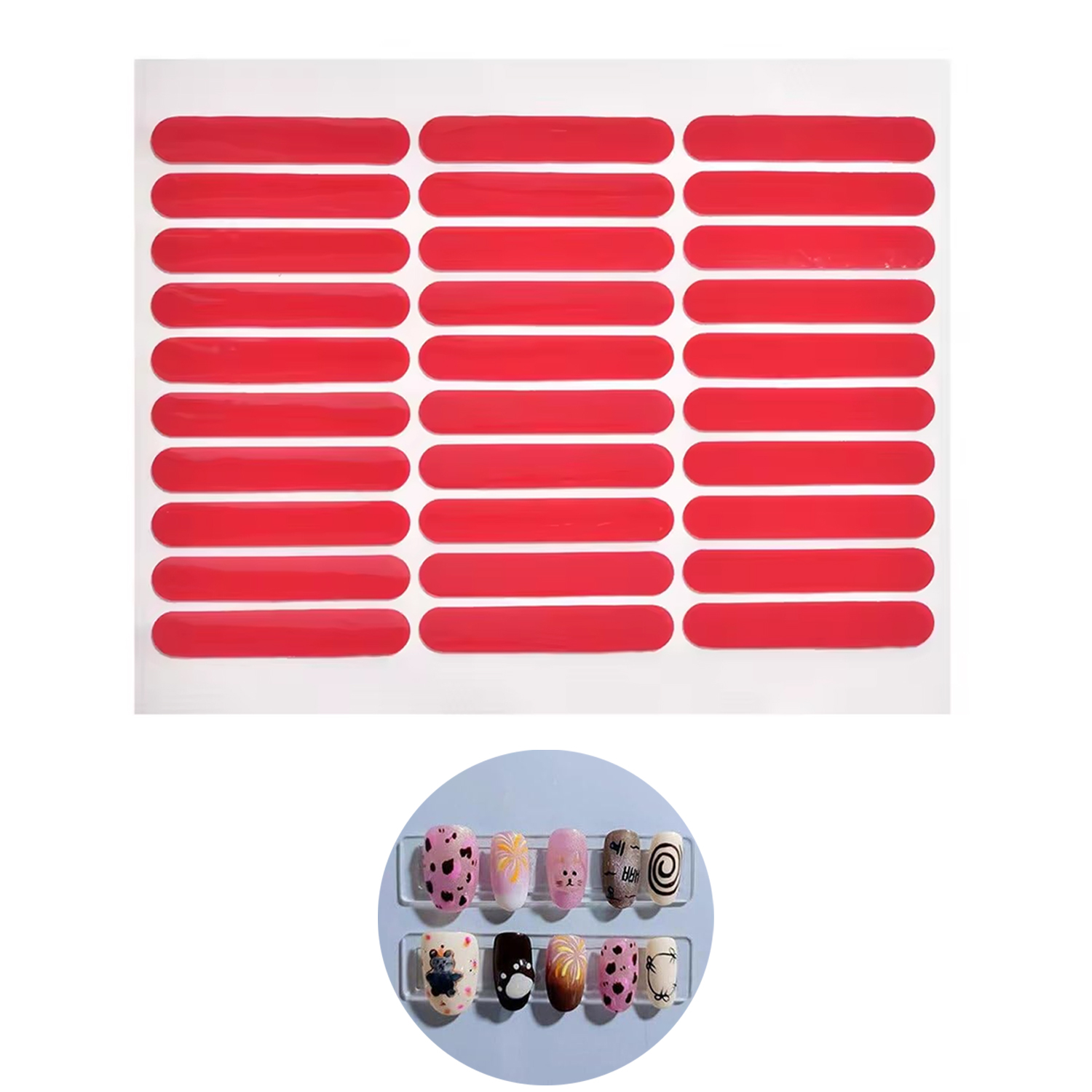 LULAA เทปคริสตัลสองด้านสําหรับ - Nail Art Overlay บทวิจารณ์และราคา