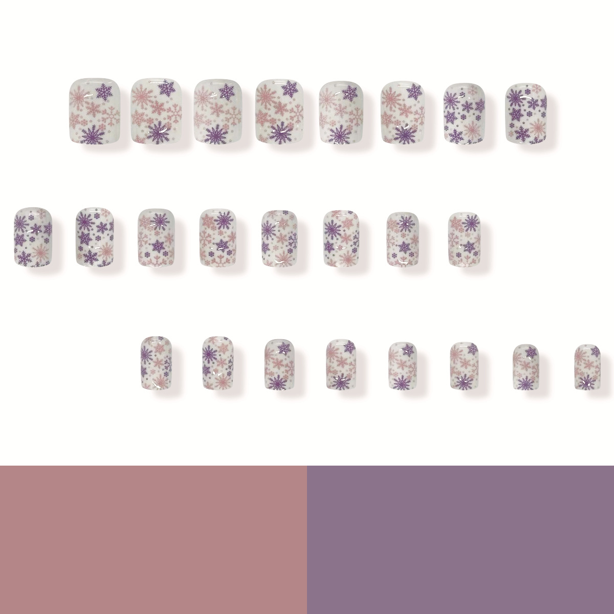 24 ชิ้น เล็บปลอมสำหรับผู้หญิง  - Nail Art Ombre Pink บทวิจารณ์และราคา