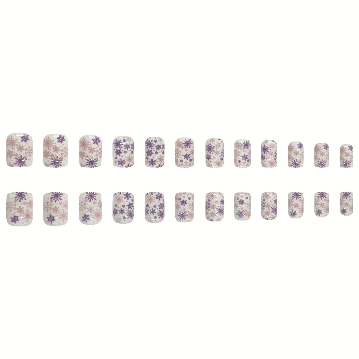 24 ชิ้น เล็บปลอมสำหรับผู้หญิง  - Nail Art Ombre Pink บทวิจารณ์และราคา