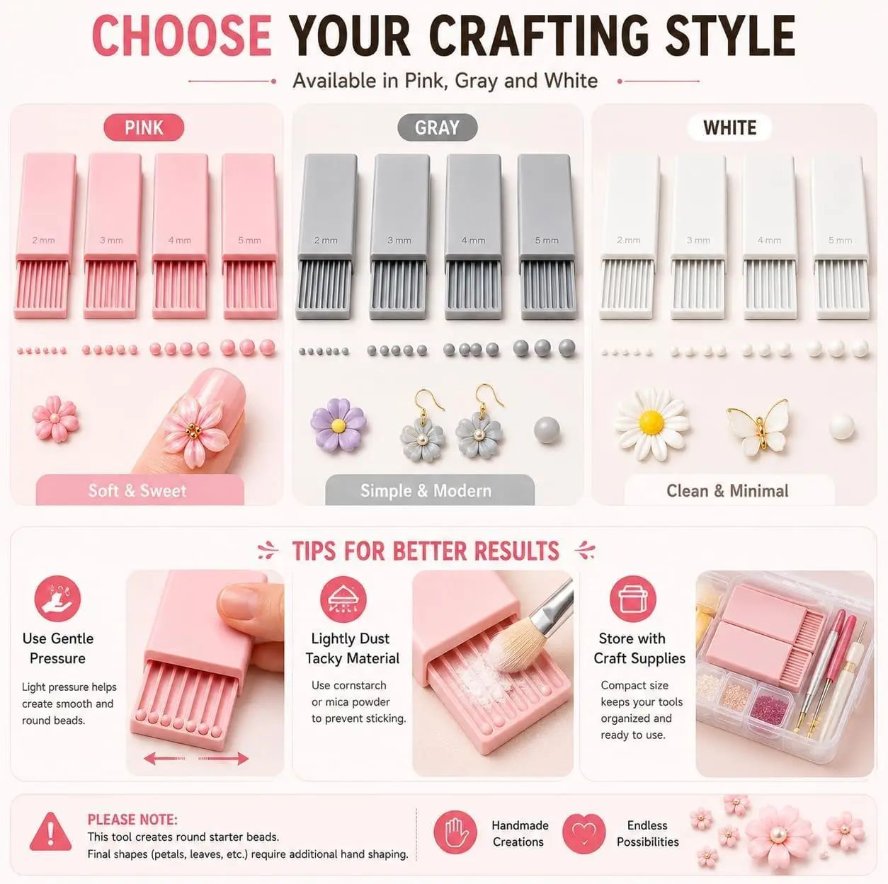 เครื่องมือทำลูกปัดเจล 3D สำหรั - Nail Art Gel บทวิจารณ์และราคา