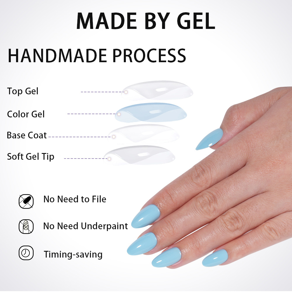 VITAGWX 32 ชิ้น เล็บปลอมแบบกดต - Nail Art Press On บทวิจารณ์และราคา