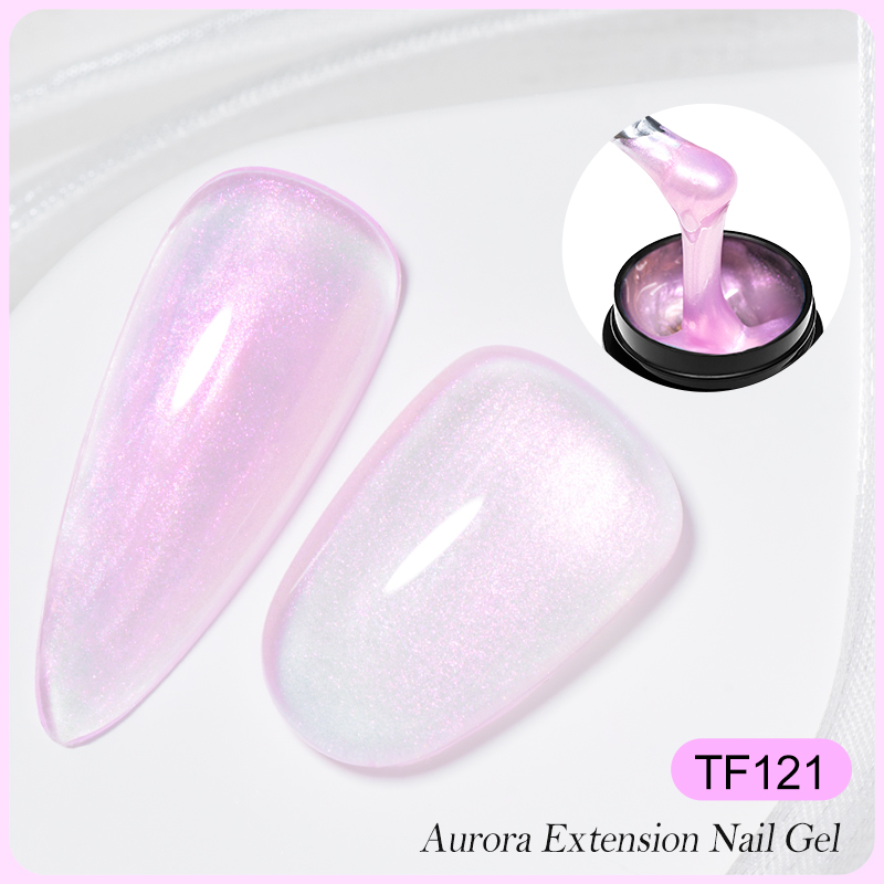 6 ชิ้น/เซ็ต Aurora Extension เ - Nail Art Ombre Pink บทวิจารณ์และราคา