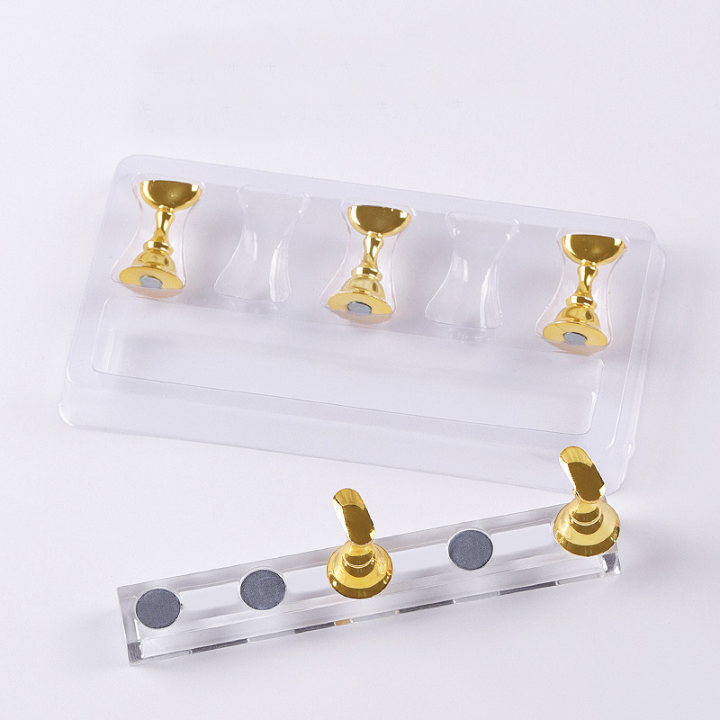 5/30 ชิ้น/เซ็ตแม่เหล็กผู้ถือเล - Nail Art Overlay บทวิจารณ์และราคา