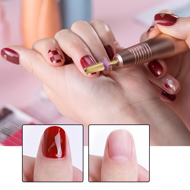 ดอกสว่านเจียรเล็บ 5 in 1 ทำจาก - Nail Art Violet บทวิจารณ์และราคา