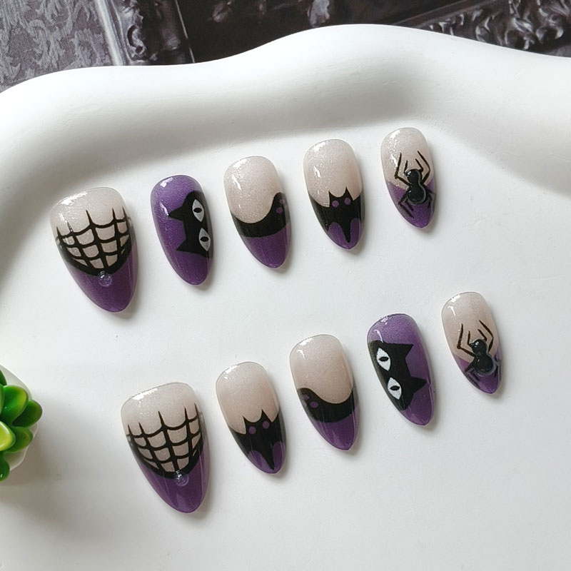 10 ชิ้น เล็บปลอมสำหรับผู้หญิง  - Nail Art Press On บทวิจารณ์และราคา