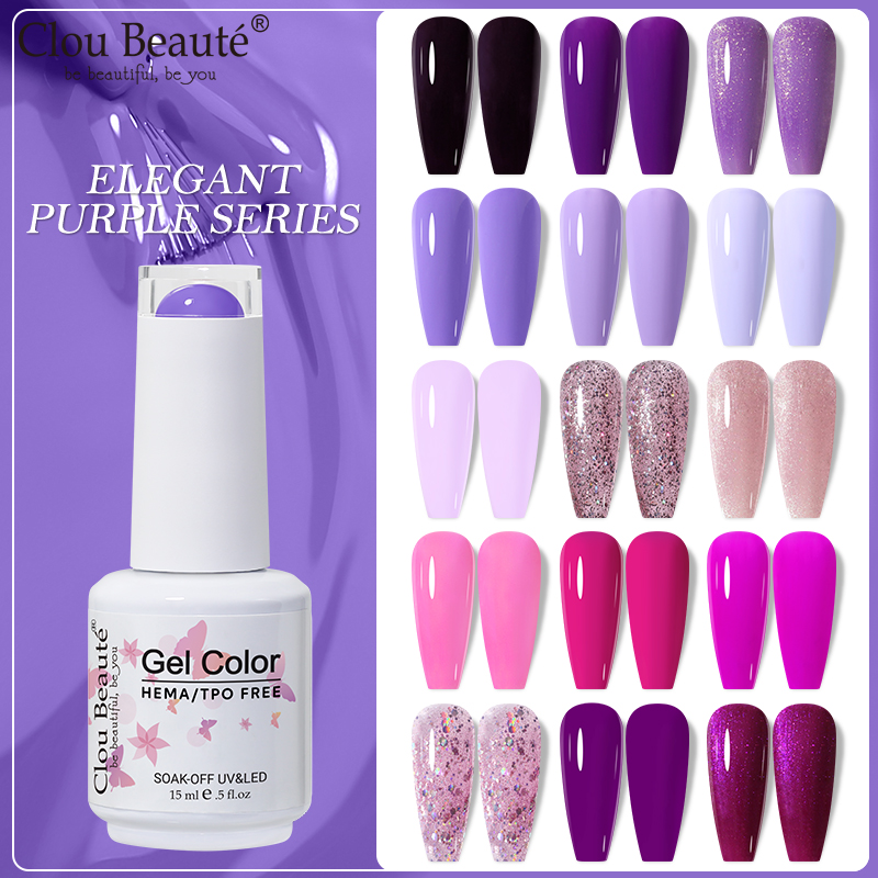 คลู โบเต้ ยูวี เจล ยาทาเล็บ สี - Nail Art Violet บทวิจารณ์และราคา