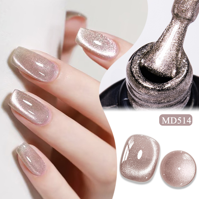 ชุดยาทาเล็บเจลแม่เหล็ก 3 ชิ้น  - Nail Art Violet บทวิจารณ์และราคา