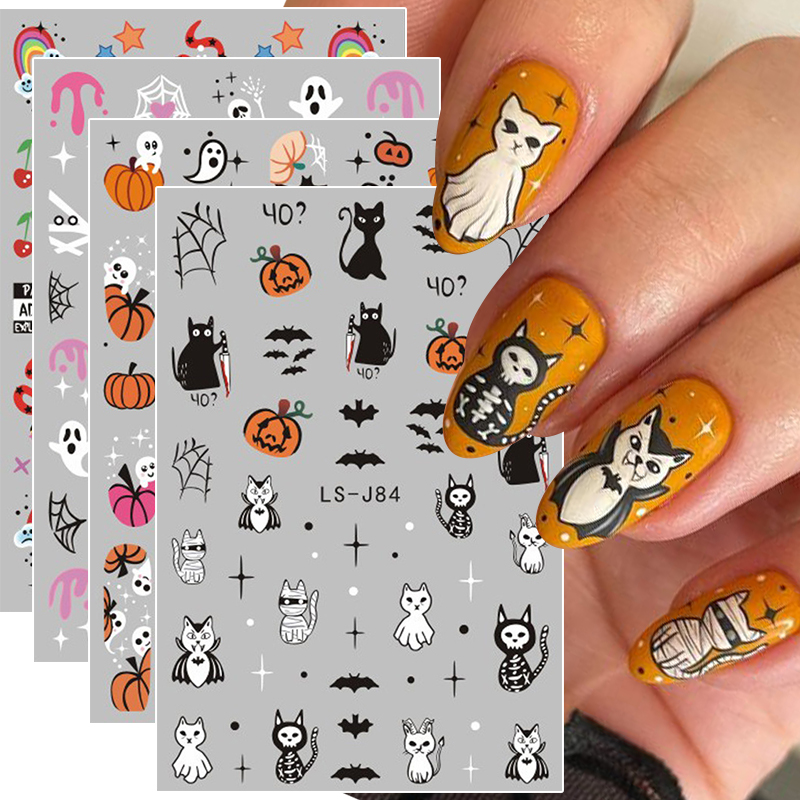 สติกเกอร์ตกแต่งเล็บ 3 มิติ ลาย - Nail Art Vampire บทวิจารณ์และราคา