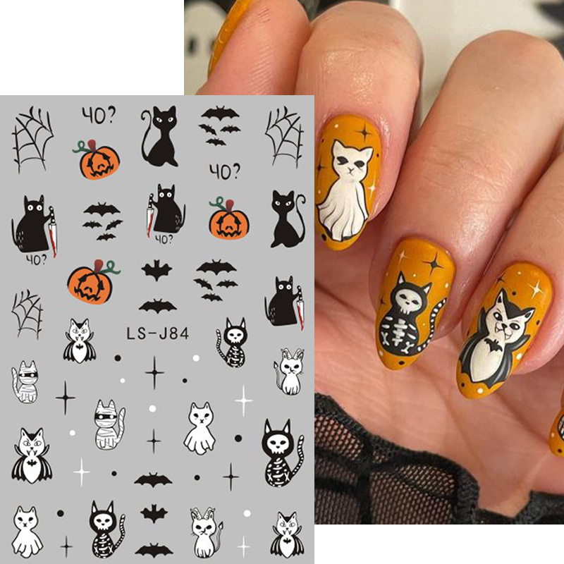 สติกเกอร์ตกแต่งเล็บ 3 มิติ ลาย - Nail Art Vampire บทวิจารณ์และราคา