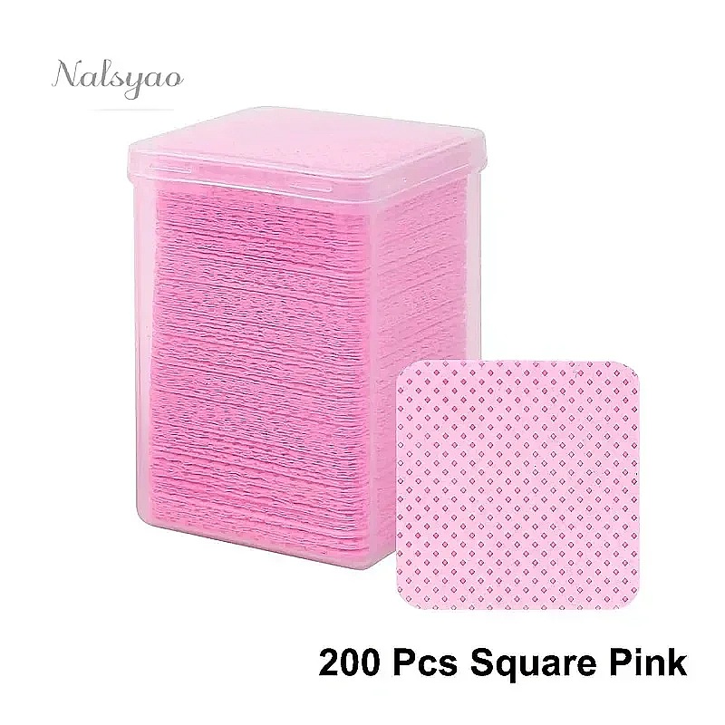 แผ่นเช็ดทำความสะอาดเล็บแบบไม่ม - Nail Art Gel บทวิจารณ์และราคา