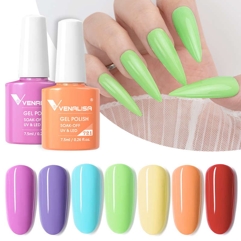 Venalisa VIP3 กึ่งถาวรความงามเ - Nail Art Violet บทวิจารณ์และราคา