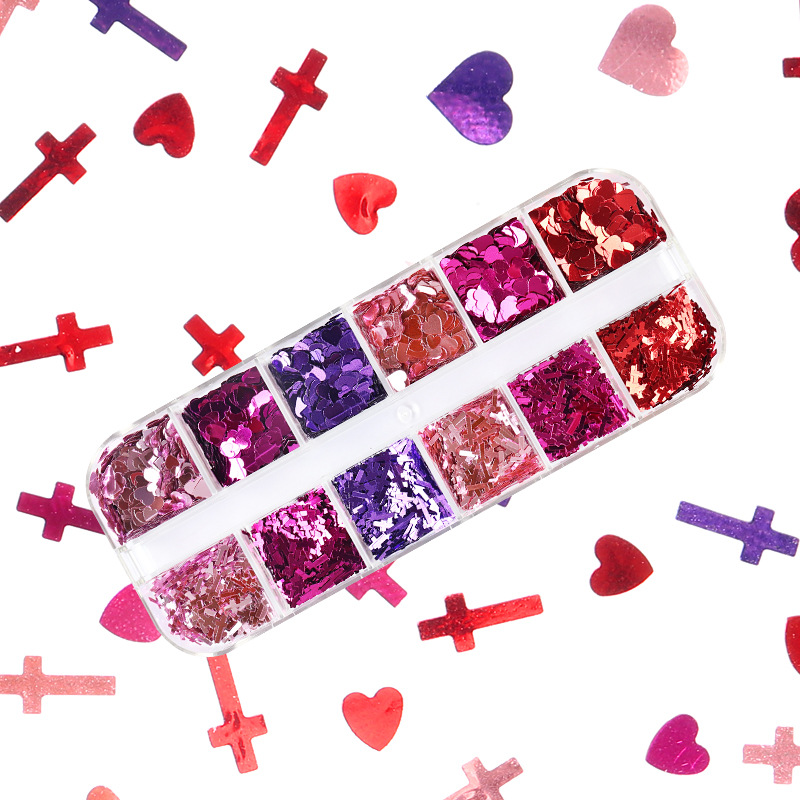 ผสมสีเรืองแสงผีเสื้อ Glitter ต - Nail Art Overlay บทวิจารณ์และราคา