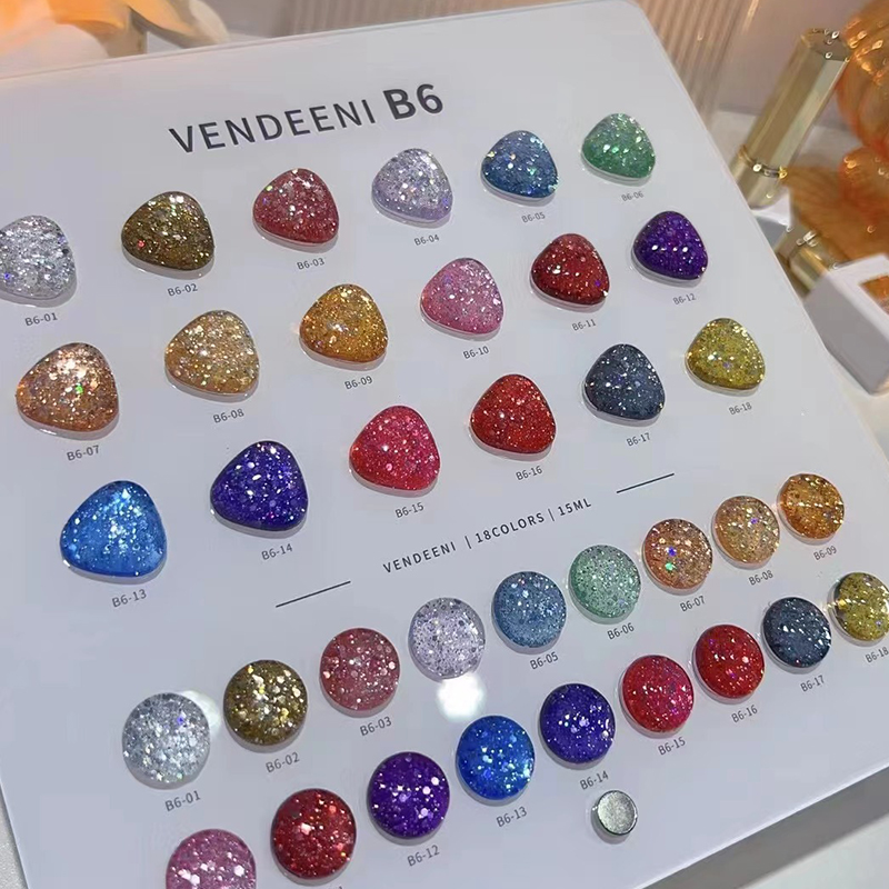 VENDEENI ชุดเจลทาเล็บแบบตาแมว  - Nail Art Gel บทวิจารณ์และราคา