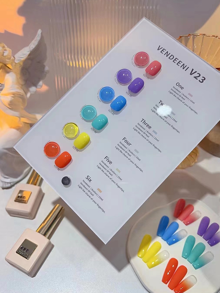 VENDEENI ชุดเจลทาเล็บแบบตาแมว  - Nail Art Gel บทวิจารณ์และราคา
