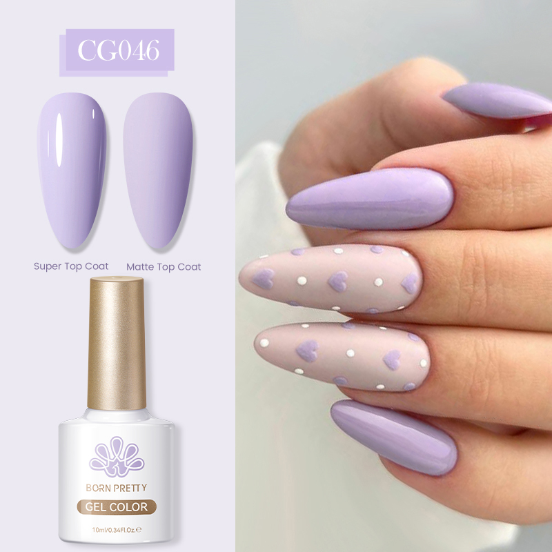 BORN PRETTY เจลทาเล็บ 10 มล. 2 - Nail Art Violet บทวิจารณ์และราคา